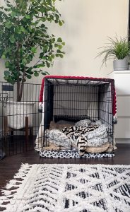 IKEA Malm Dog Crate Hack - Garrison Street Design Studio