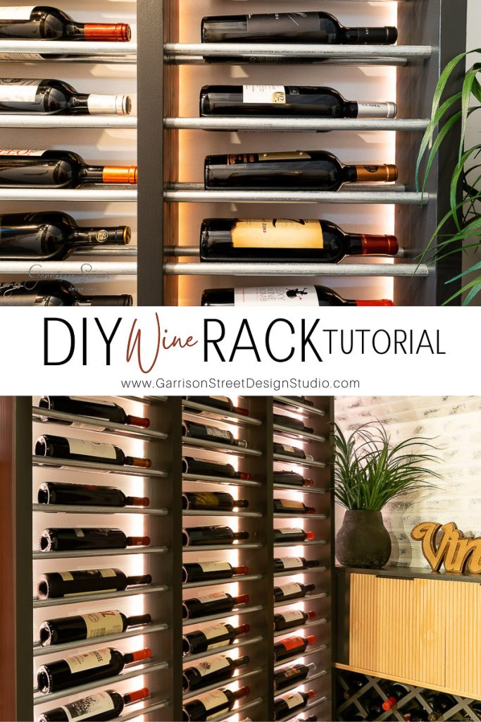 How to Build a DIY Wine Rack - Garrison Street Design Studio