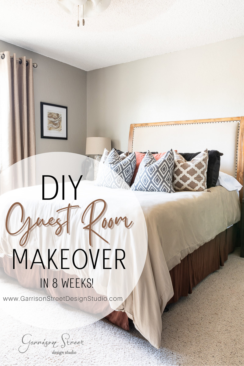 DIY Affordable Guest Bedroom Makeover in 8 Weeks - Garrison Street ...